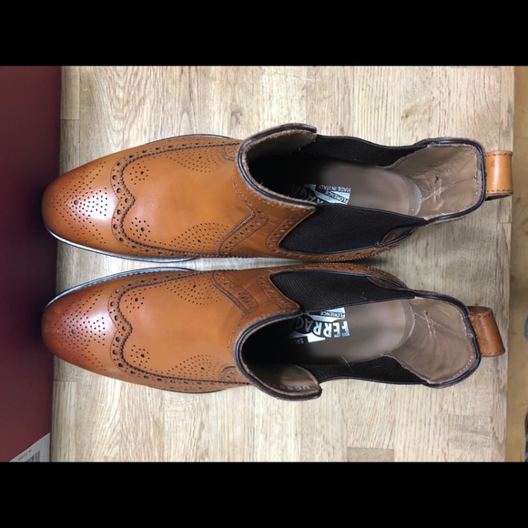 Salvatore Ferragamo Leather Boots